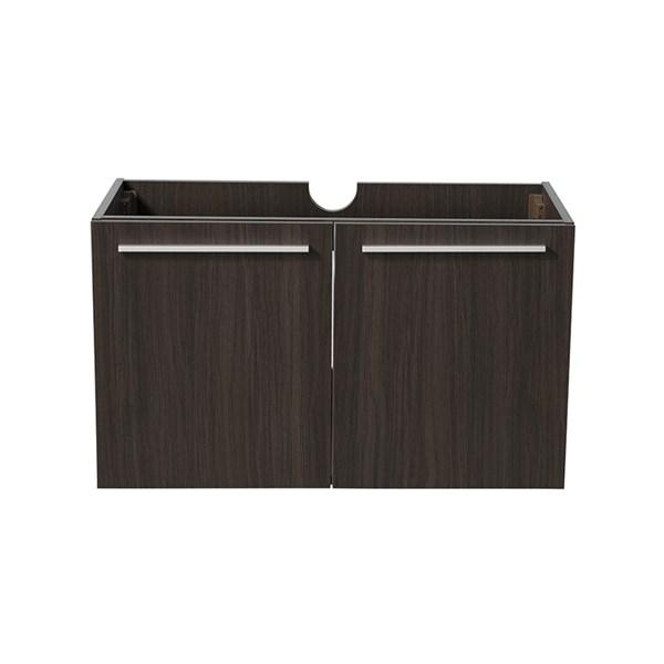 Fresca Vista 30" Gray Oak Wall Hung Modern Bathroom Cabinet | FCB8089GO FCB8089GO