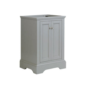 Fresca Windsor 24" Gray Textured Traditional Bathroom Cabinet | FCB2424GRV FCB2424GRV