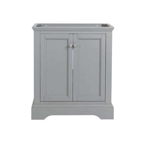 Image of Fresca Windsor 30" Gray Textured Traditional Bathroom Cabinet | FCB2430GRV FCB2430GRV