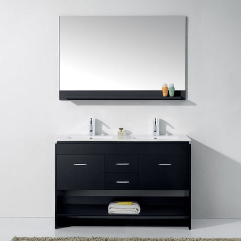 Image of Gloria 48" Double Bathroom Vanity MD-423-THNB-ES