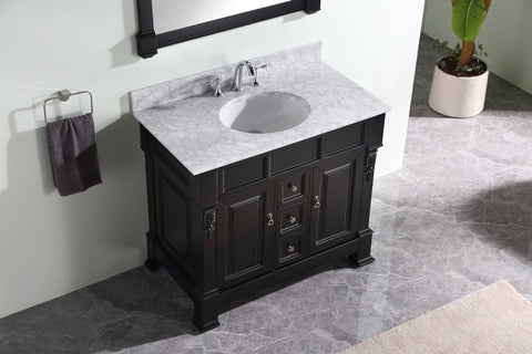 Image of Huntshire 40" Single Bathroom Vanity GS-4040-WMRO-DW