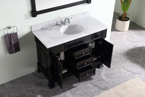 Image of Huntshire 48" Single Bathroom Vanity GS-4048-WMRO-DW