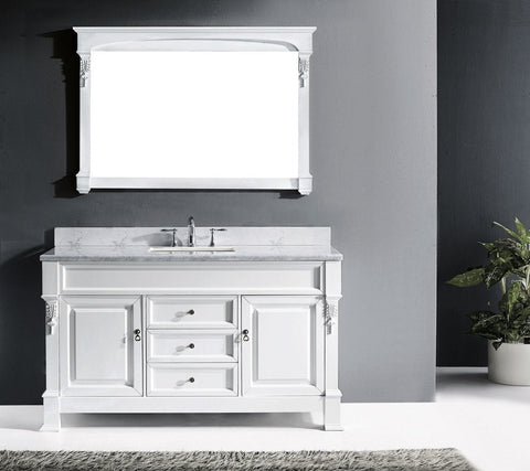 Image of Huntshire 60" Single Bathroom Vanity GS-4060-WMRO-DW
