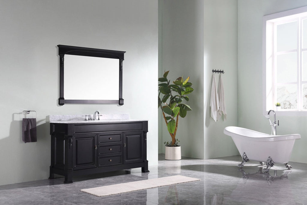 Huntshire 60" Single Bathroom Vanity GS-4060-WMRO-DW