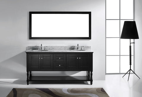 Image of Julianna 72" Double Bathroom Vanity MD-3172-WMRO-CG
