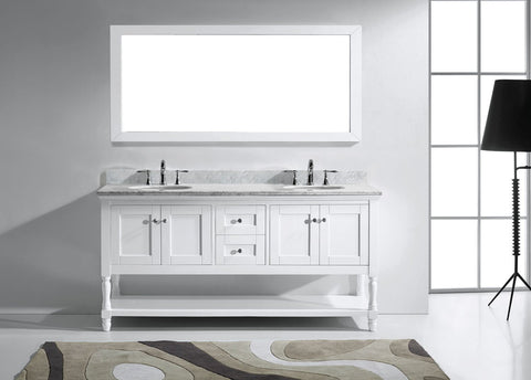Image of Julianna 72" Double Bathroom Vanity MD-3172-WMRO-CG