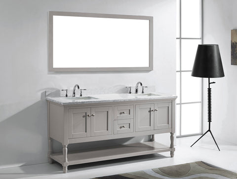 Image of Julianna 72" Double Bathroom Vanity MD-3172-WMRO-CG