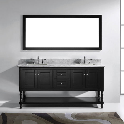 Image of Julianna 72" Double Bathroom Vanity MD-3172-WMRO-CG
