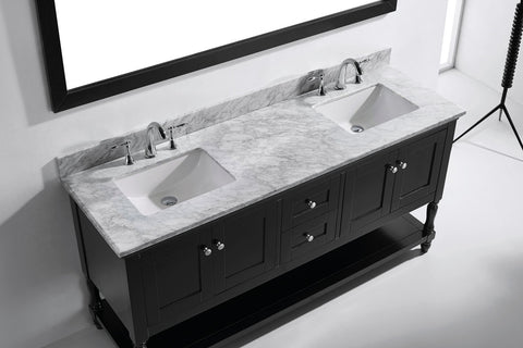 Image of Julianna 72" Double Bathroom Vanity MD-3172-WMRO-CG