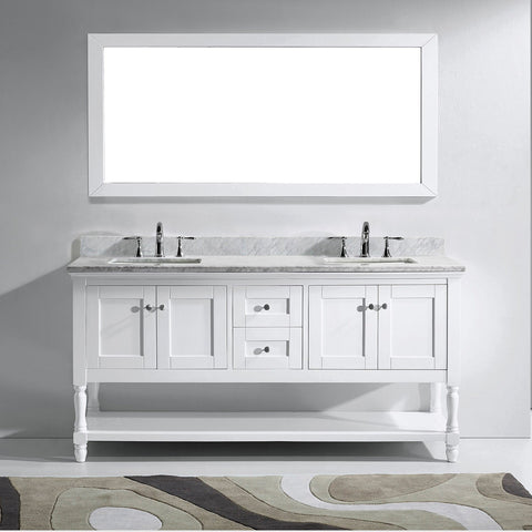 Image of Julianna 72" Double Bathroom Vanity MD-3172-WMRO-CG
