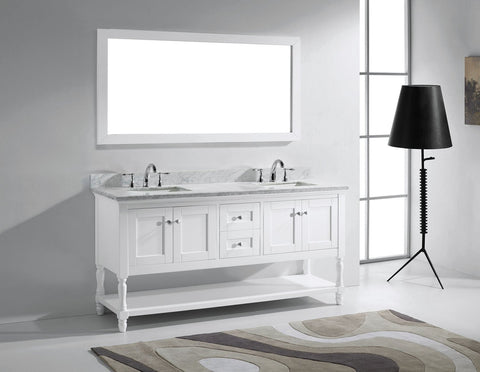 Image of Julianna 72" Double Bathroom Vanity MD-3172-WMRO-CG