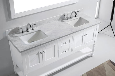 Image of Julianna 72" Double Bathroom Vanity MD-3172-WMRO-CG