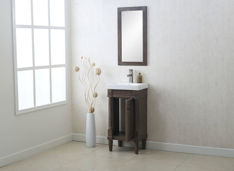 Image of Legion Furniture Weathered Gray Sink No Vanity WLF7021-18