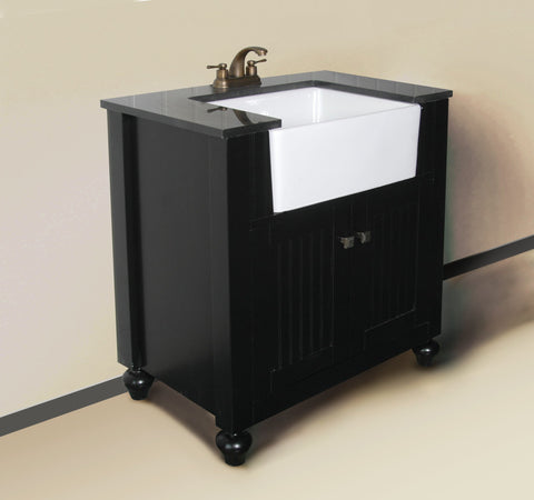 Image of Legion WLF6022-E 30" SINK VANITY WITHOUT FAUCET - Espresso WLF6022-E