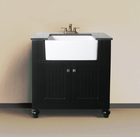 Image of Legion WLF6022-E 30" SINK VANITY WITHOUT FAUCET - Espresso WLF6022-E