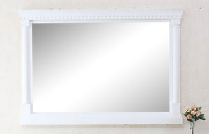 Legion WLF6036-60W 60" MATT WHITE SINK VANITY WITH QUARTZ TOP - White WLF6036-60W