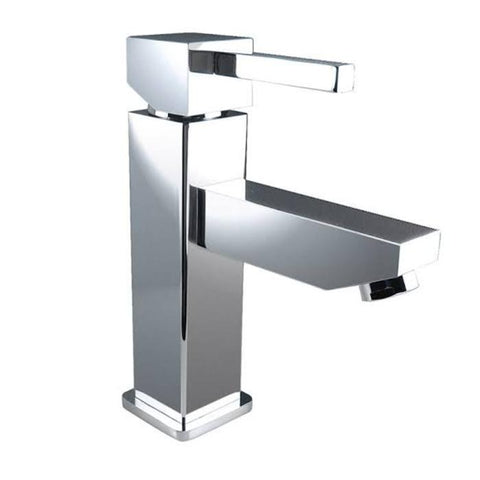 Image of Lucera 30" Gray Modern Wall Hung Undermount Sink Vanity w/ Medicine Cabinet FVN6130GR-UNS-FFT1030CH