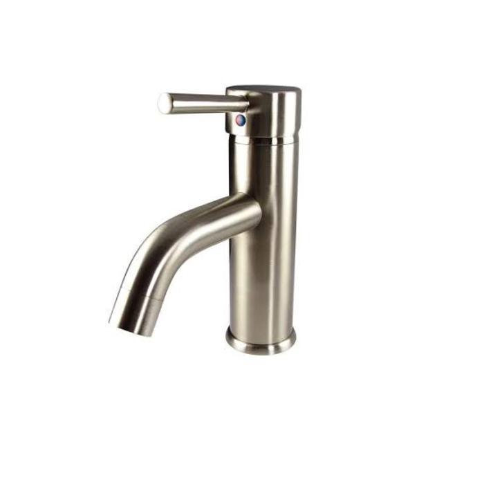 Lucera 36" Espresso Modern Wall Hung Undermount Sink Vanity- Left Offset FVN6130GR-UNS-FFT1041BN