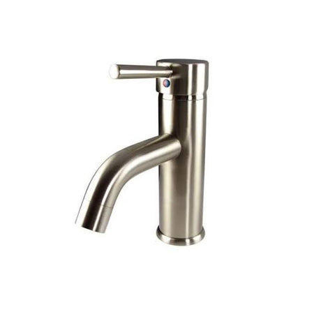 Image of Lucera 36" Espresso Modern Wall Hung Undermount Sink Vanity- Left Offset FVN6130GR-UNS-FFT1041BN