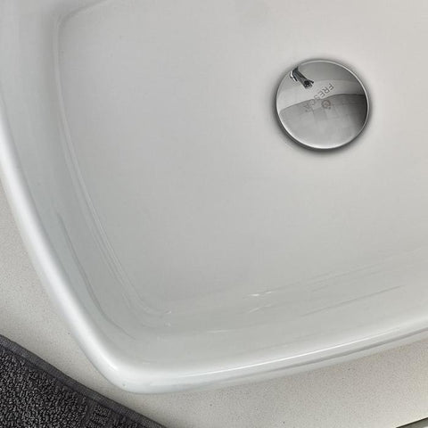 Image of Lucera 72" White Modern Wall Hung Double Vessel Sink Modern Bathroom Vanity