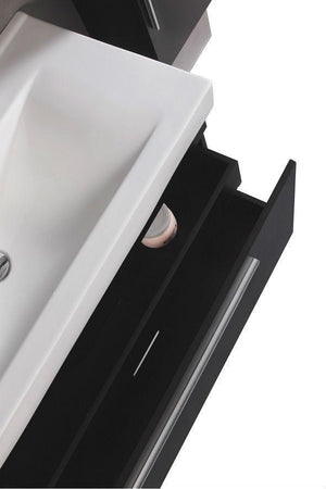 Sink Vanity with Mirror and Side Cabinet- NO FAUCET