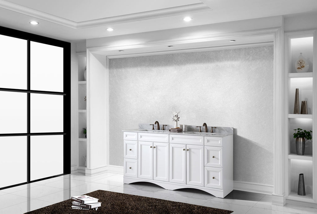 Talisa 72" Double Bathroom Vanity ED-25072-WMSQ-ES