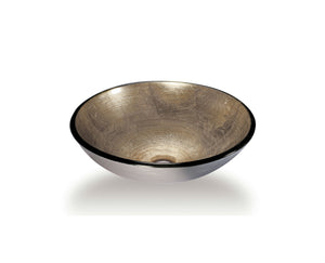 TEMPER GLASS VESSEL SINK ZA-233