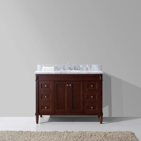 Image of Tiffany 48" Single Bathroom Vanity ES-40048-WMRO-GR