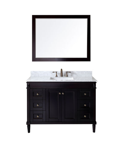 Image of Tiffany 48" Single Bathroom Vanity ES-40048-WMSQ-ES