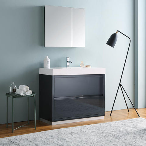 Image of Valencia 40" Free Standing Vanity FVN8442GG-FFT1030BN