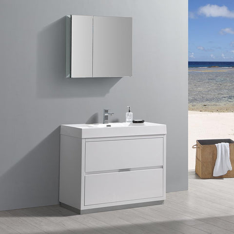 Image of Valencia 40" Free Standing Vanity FVN8442GG-FFT1030BN