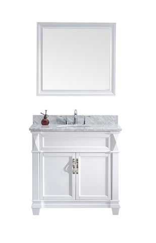Image of Victoria 36" Single Bathroom Vanity MS-2636-WMRO-WH