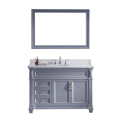 Image of Victoria 48" Single Bathroom Vanity MS-2648-WMRO-GR