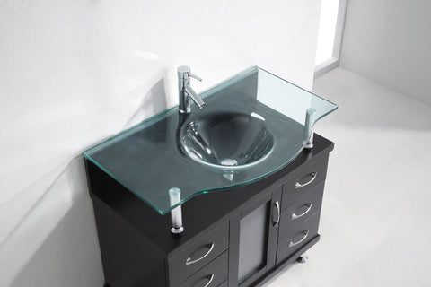 Image of Vincente 36" Single Bathroom Vanity MS-36-FG-ES