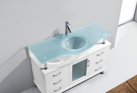 Image of Vincente 48" Single Bathroom Vanity MS-48-FG-ES