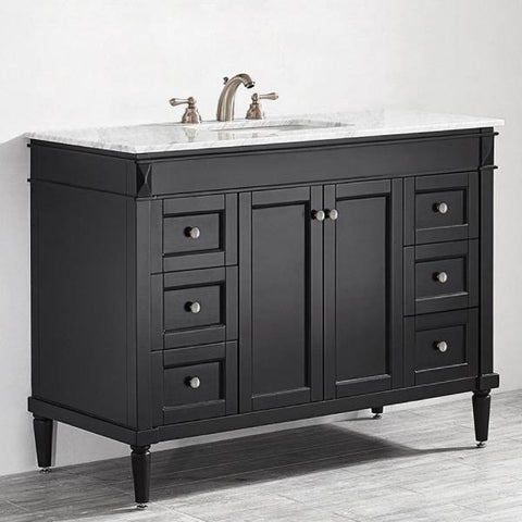 Image of Vinnova Catania 48" Contemporary Espresso Single Sink Vanity 715048-ES-CA-NM