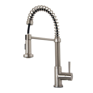 Virtu USA Arvia Single Handle Faucet PSK-1008-BN