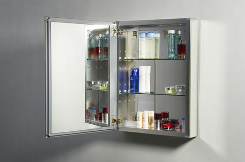 Image of Virtu USA Confiant Medicine Cabinet in Mirror JMC-67620