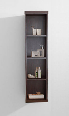 Image of Virtu USA Hewitt 12" Linen Cabinet in Chestnut ESC-504-ES