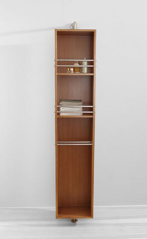 Image of Virtu USA Marcel 14" Linen Cabinet in Chestnut ESC-711-ES