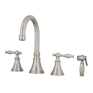 Virtu USA Poseidon Brushed Nickel Single Handle Faucet PSK-1101-BN