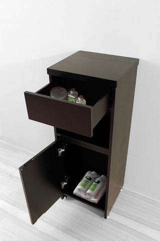 Image of Virtu USA Raynard 16" Linen Cabinet in Chestnut ESC-900-ES