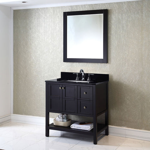 Image of Winterfell 36" Single Bathroom Vanity ES-30036-BGSQ-ES