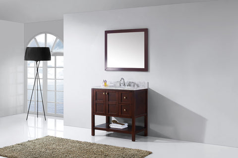 Image of Winterfell 36" Single Bathroom Vanity ES-30036-WMRO-ES