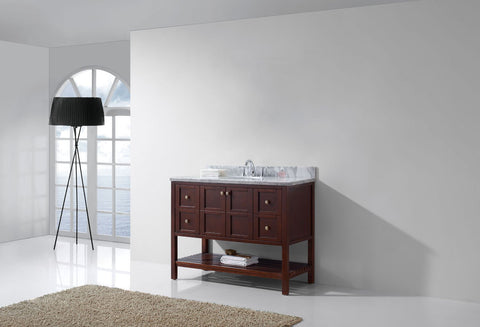 Image of Winterfell 48" Single Bathroom Vanity ES-30048-WMRO-ES