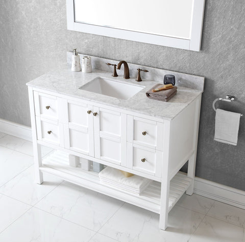 Image of Winterfell 48" Single Bathroom Vanity ES-30048-WMRO-ES